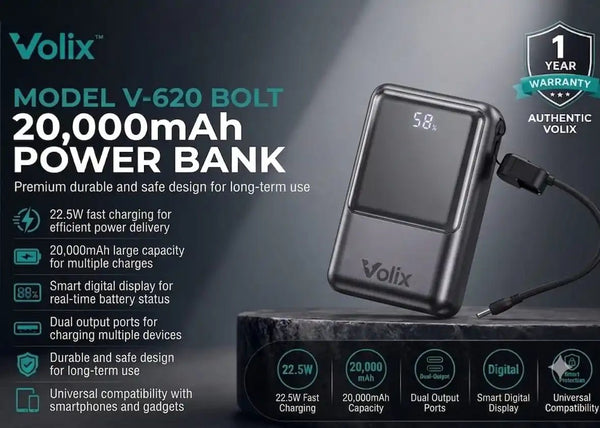 Volix V-620 BOLT Power Bank - Volix