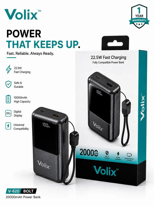 Volix V-620 BOLT Power Bank - Volix