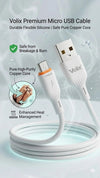 Volix V-26 USB-A to Micro USB Cable - Volix